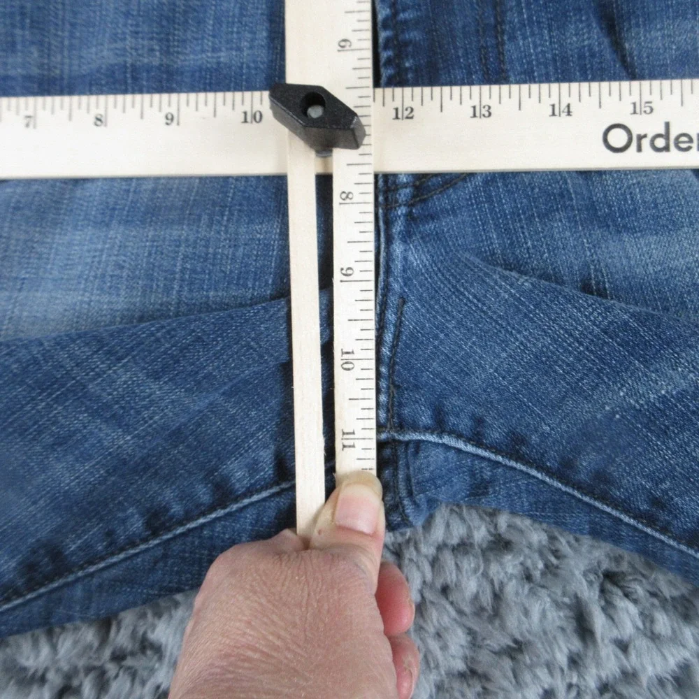 Lucky Brand Jeans Mens 36x32 Blue Denim 121 Slim 37x30.5*